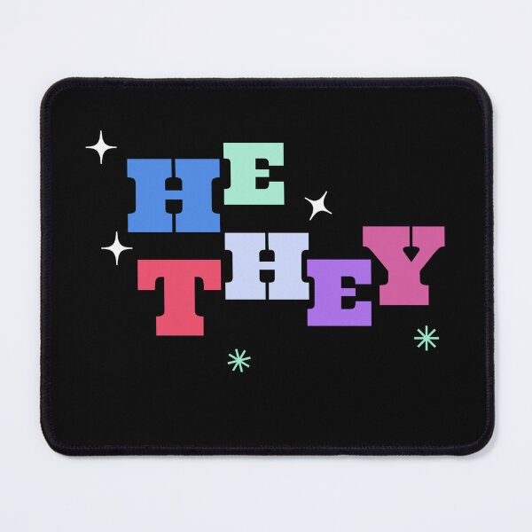 Item preview, He They Pronouns designed and sold by MelmonSquad.