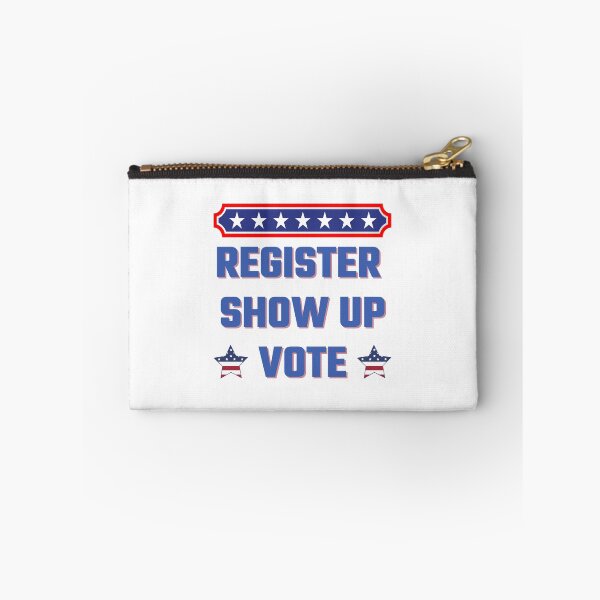 Item preview, Register Show Up Vote Blue Letters designed and sold by DevinSanford.
