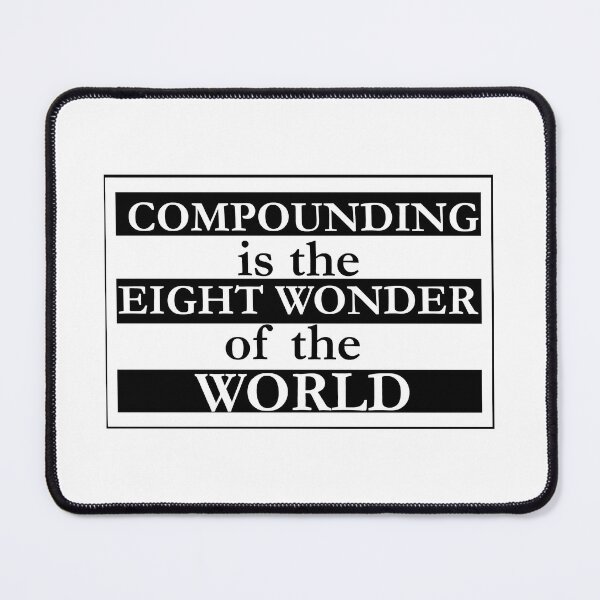 Item preview, Compounding is the Eight Wonder of the World  designed and sold by CadDesignerr.