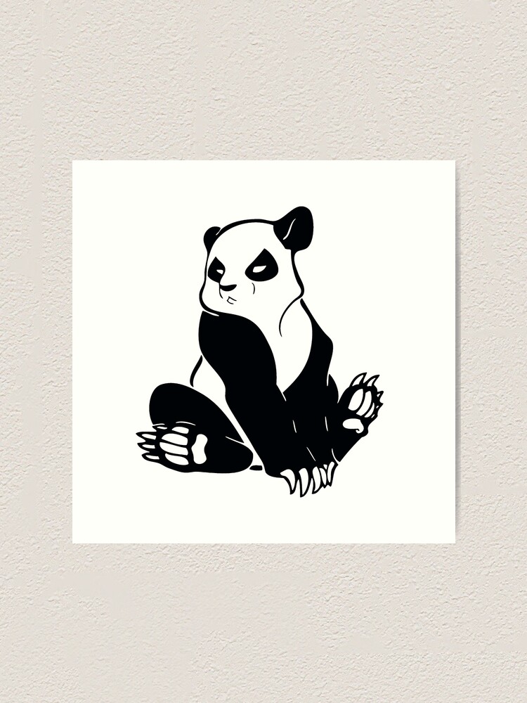 Включи энди панда. Тату Панда. Энди Панда арт. Панда векторный рисунок. Татуировки Энди панды.