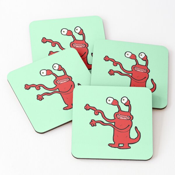 Item preview, Alien Cartoons designed and sold by TrippyPosters.