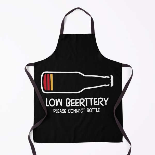 Item preview, Low beerttery please connect bottle, low battery beer parody designed and sold by VinagreShop.