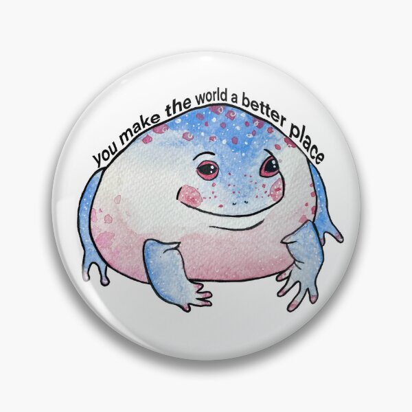 Item preview, Subtle Trans Pride Frog designed and sold by anahitacreates.