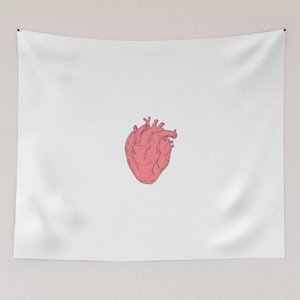 Item preview, Human Heart Anatomy Drawing designed and sold by patrimonio.