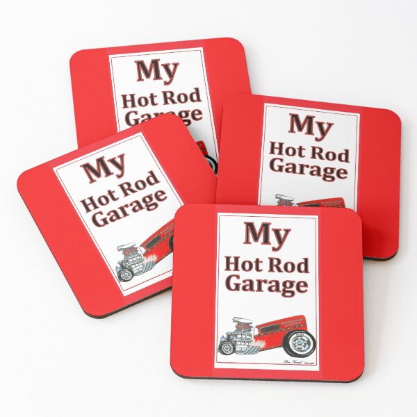 Item preview, Hot Rods // My HOT ROD GARAGE designed and sold by Imagin8er.
