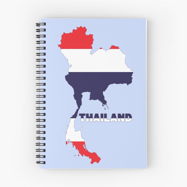 Item preview, Thai Flag inside Map of Thailand  designed and sold by mashmosh.
