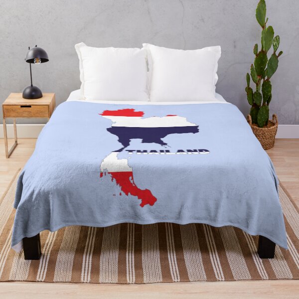 Item preview, Thai Flag inside Map of Thailand  designed and sold by mashmosh.
