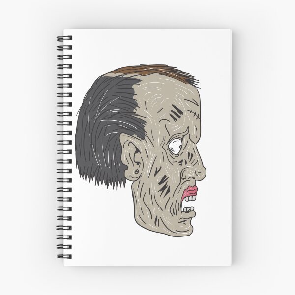 Item preview, Zombie Head Side Drawing designed and sold by patrimonio.