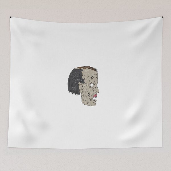 Item preview, Zombie Head Side Drawing designed and sold by patrimonio.