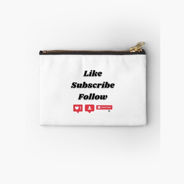 Item preview, Like, Follow, Subscribe  designed and sold by TrippyPosters.
