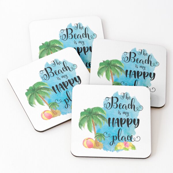Item preview, The Beach is My Happy Place I Beach Summer Gifts designed and sold by younghopes.
