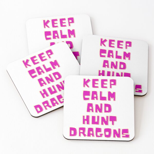 Item preview, keep calm and hunt dragons designed and sold by Nastre.