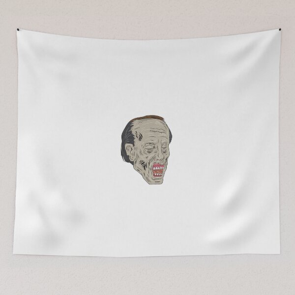 Item preview, Zombie Head Three Quarter View Drawing designed and sold by patrimonio.