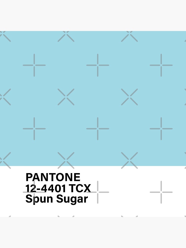 poster-pantone-12-4401-tcx-sucre-fil-par-princessmi-com-redbubble