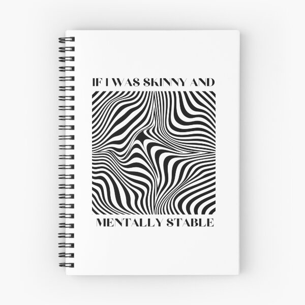 Item preview, If I Was Skinny And Mentally Stable designed and sold by BookOfE.