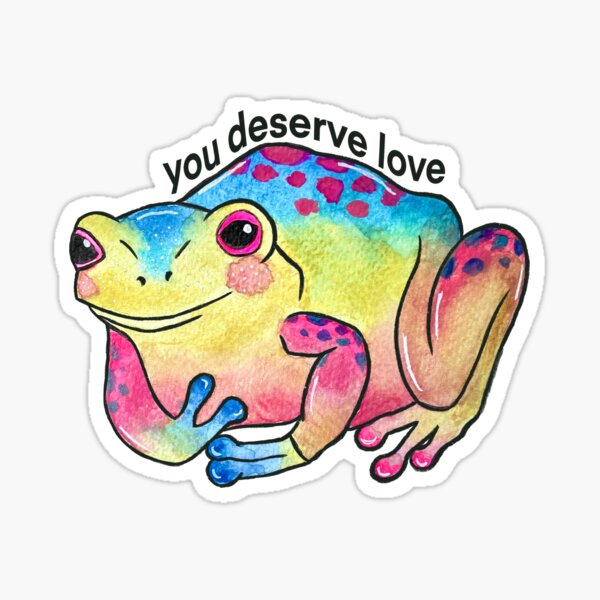 Item preview, Subtle Pansexual Pride Frog designed and sold by anahitacreates.