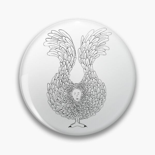 Item preview, Fancy Bird Monster Lady (white background) designed and sold by Owl-n-bear.