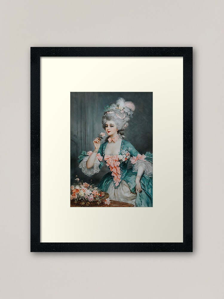 Elegant Portrait of Marie Antoinette