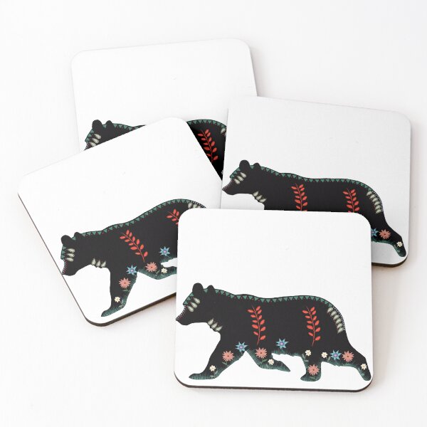 Item preview, Black bear - patterned  designed and sold by Death-byart.