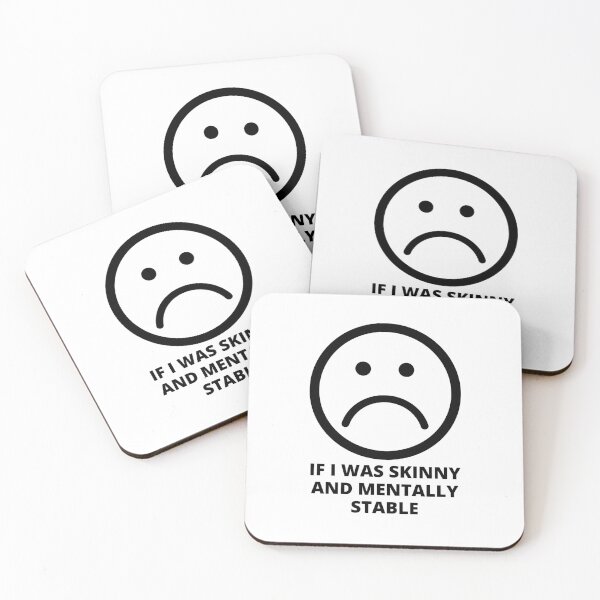 Item preview, If I Was Skinny And Mentally Stable designed and sold by BookOfE.
