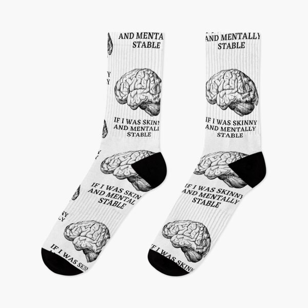 Item preview, If I Was Skinny And Mentally Stable designed and sold by BookOfE.