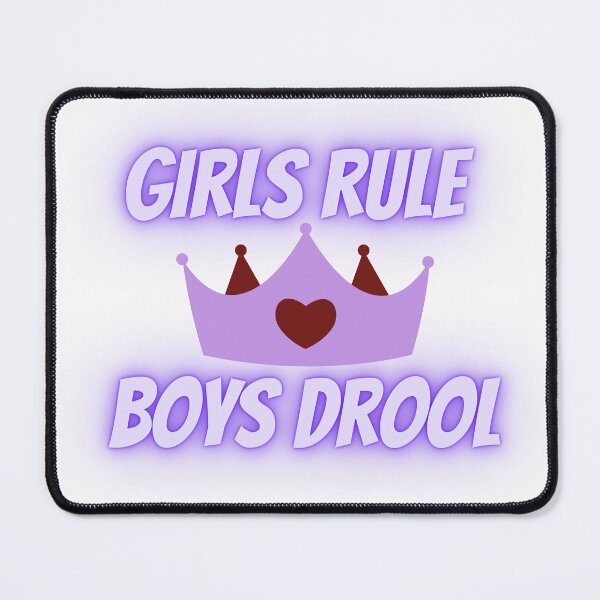 Item preview, Girls Rule Boys Drool designed and sold by DaydreamerDzine.