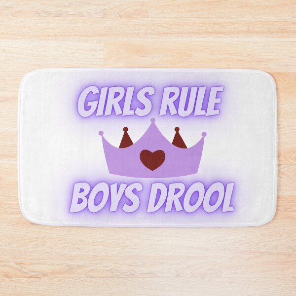 Item preview, Girls Rule Boys Drool designed and sold by DaydreamerDzine.