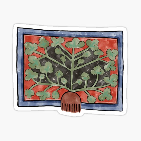 Vista previa del artículo con la obra «Herbario Leafy Boi», diseñado y vendido por themaniculum.