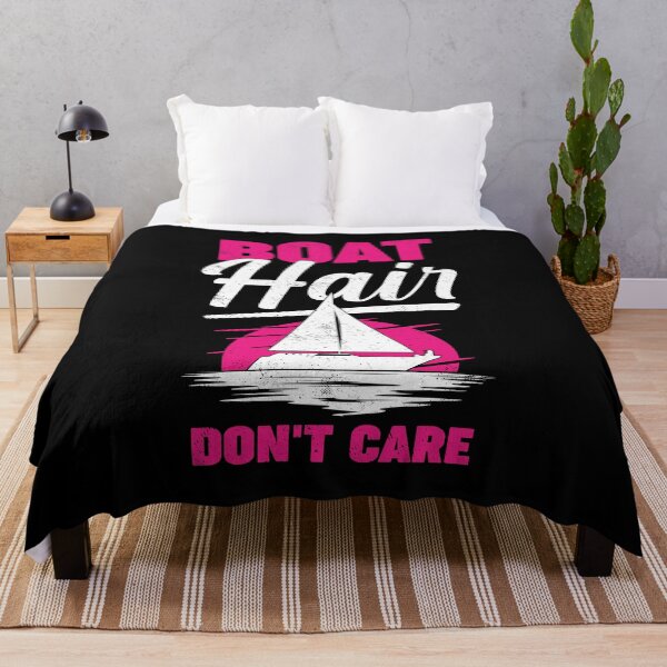 Item preview, Boat Hair Don't Care Sailing Girl Gift designed and sold by Marcid95.