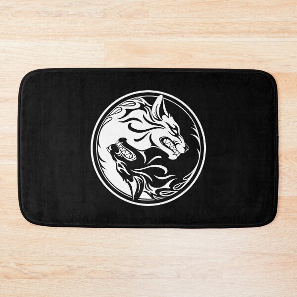 Item preview, Black and White Yin Yang Wolves designed and sold by JeffBartels.