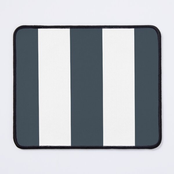 Item preview, Large CHARCOAL GREY and WHITE Vertical STRIPES designed and sold by RachelMacht.