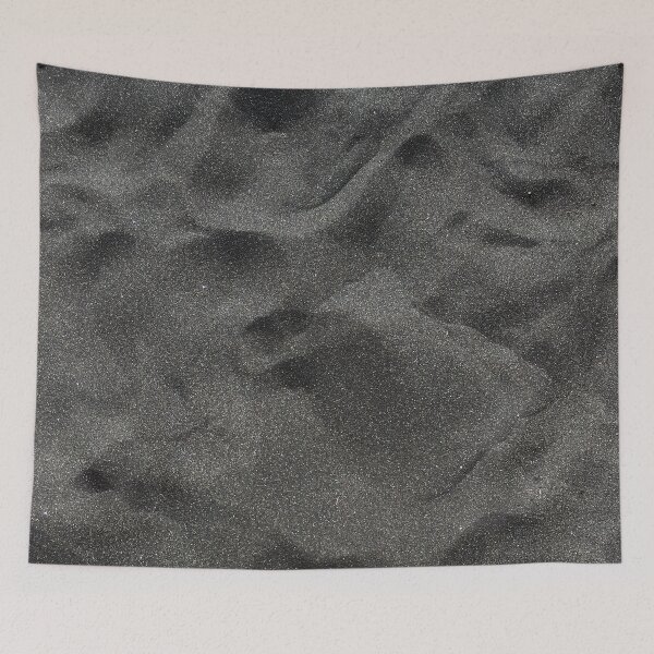 Item preview, Black volcanic sand on a Tenerife beach designed and sold by ray-designs-.