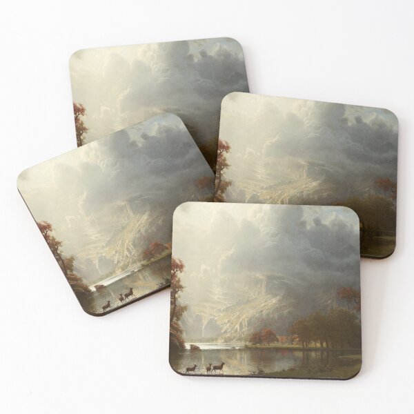 Item preview, Sierra Nevada Morning by Albert Bierstadt designed and sold by JapanHeavenArt.