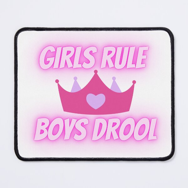 Item preview, Girls Rule Boys Drool designed and sold by DaydreamerDzine.