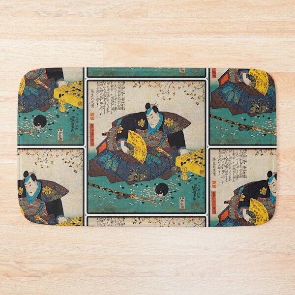 Item preview, Go Samurai with Fan and Sword | Go | Igo | Baduk | Weiqi designed and sold by DastardLee.