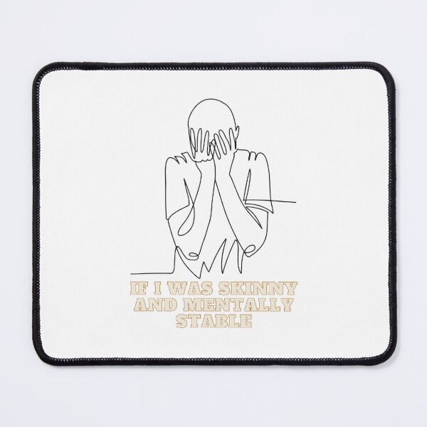 Item preview, If I Was Skinny And Mentally Stable designed and sold by BookOfE.