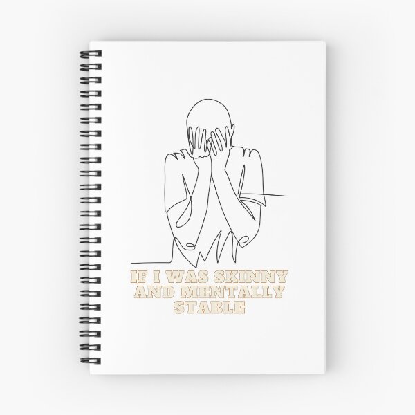 Item preview, If I Was Skinny And Mentally Stable designed and sold by BookOfE.