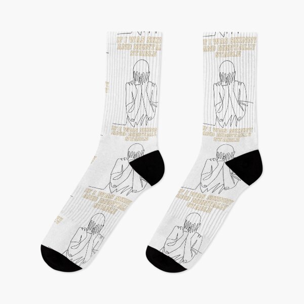 Item preview, If I Was Skinny And Mentally Stable designed and sold by BookOfE.