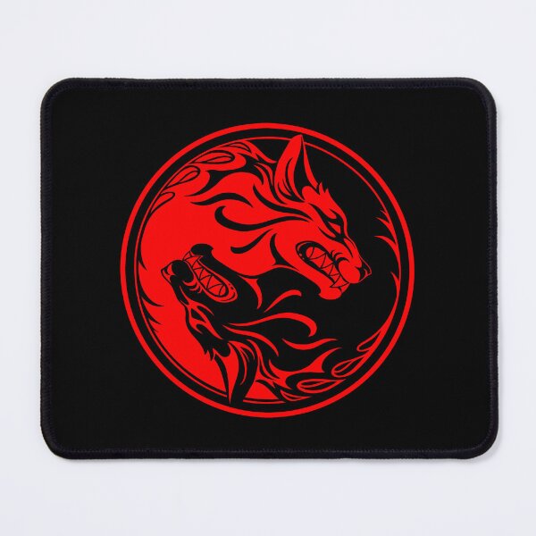 Item preview, Black and Red Yin Yang Wolves designed and sold by JeffBartels.