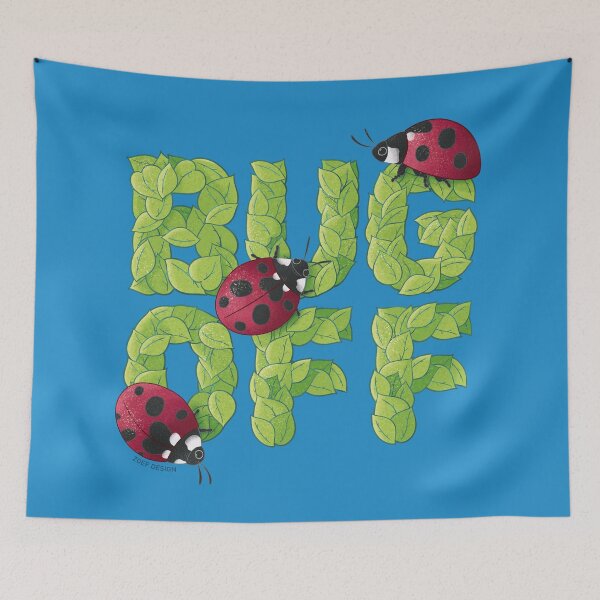 Item preview, Bug off lady bugs - sassy bugs designed and sold by zoefdesign.