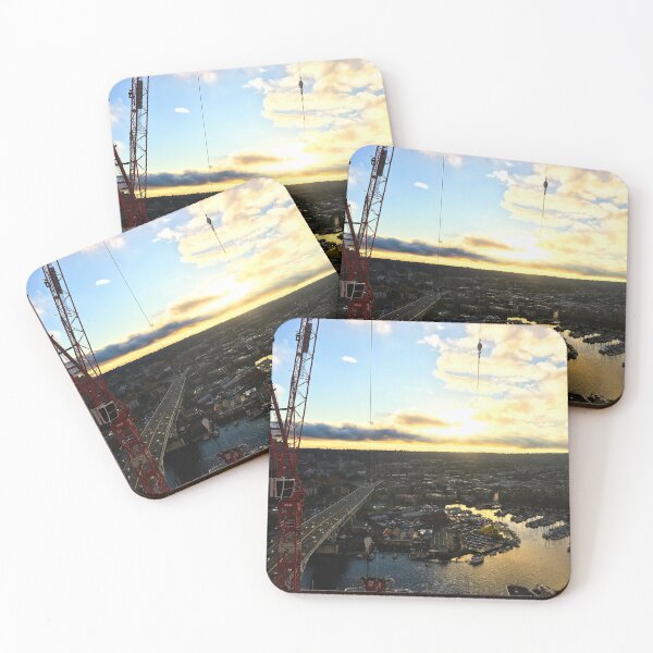 Item preview, Sunset above the skyline designed and sold by Dminphoto.