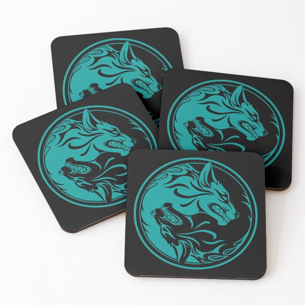 Item preview, Blue and Black Yin Yang Wolves designed and sold by JeffBartels.