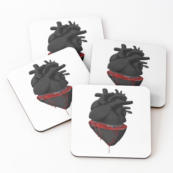 Item preview, dark heart designed and sold by MooddyyShop.