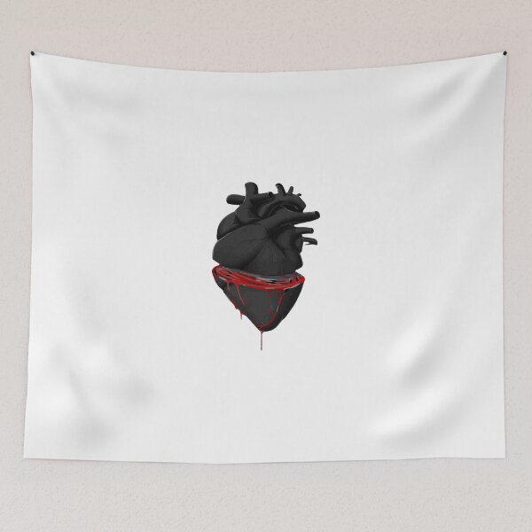 Item preview, dark heart designed and sold by MooddyyShop.