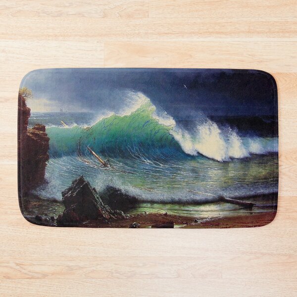 Item preview, Powerful Encounter: A Boat Battling Nature's Fury designed and sold by SweetMySpot.