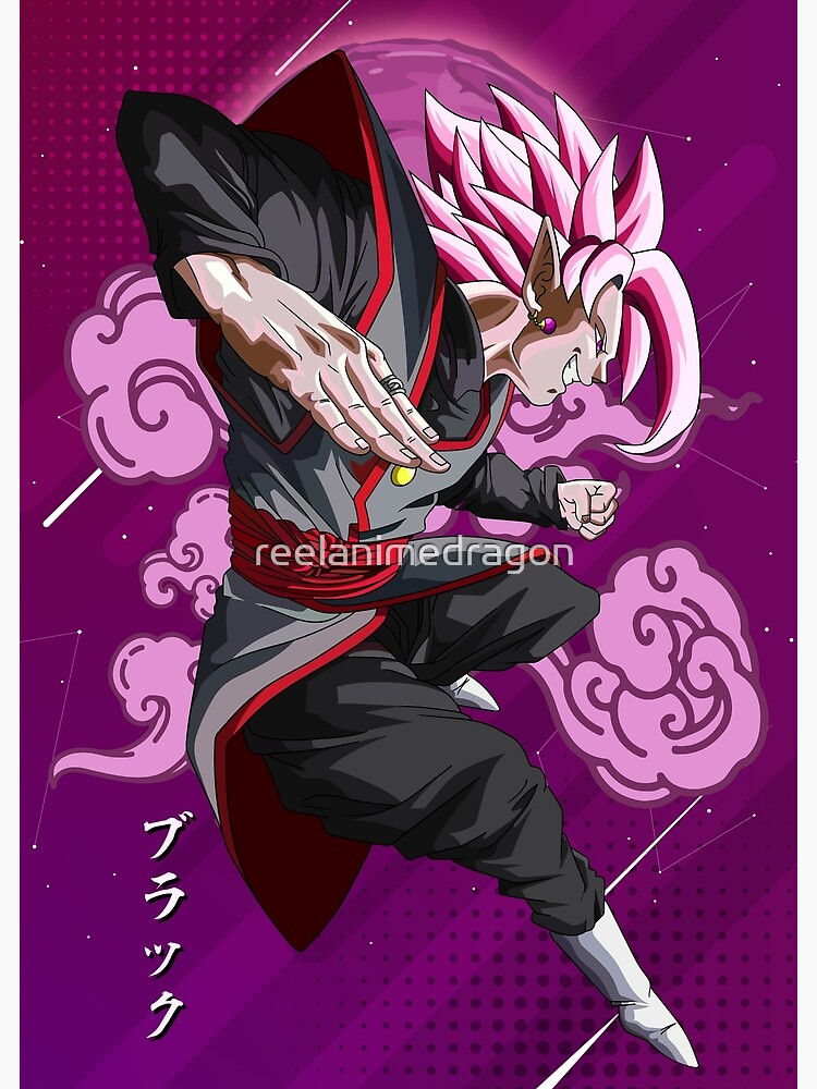 Rose Goku Black Manga Art  Poster for Sale by Tammy1971