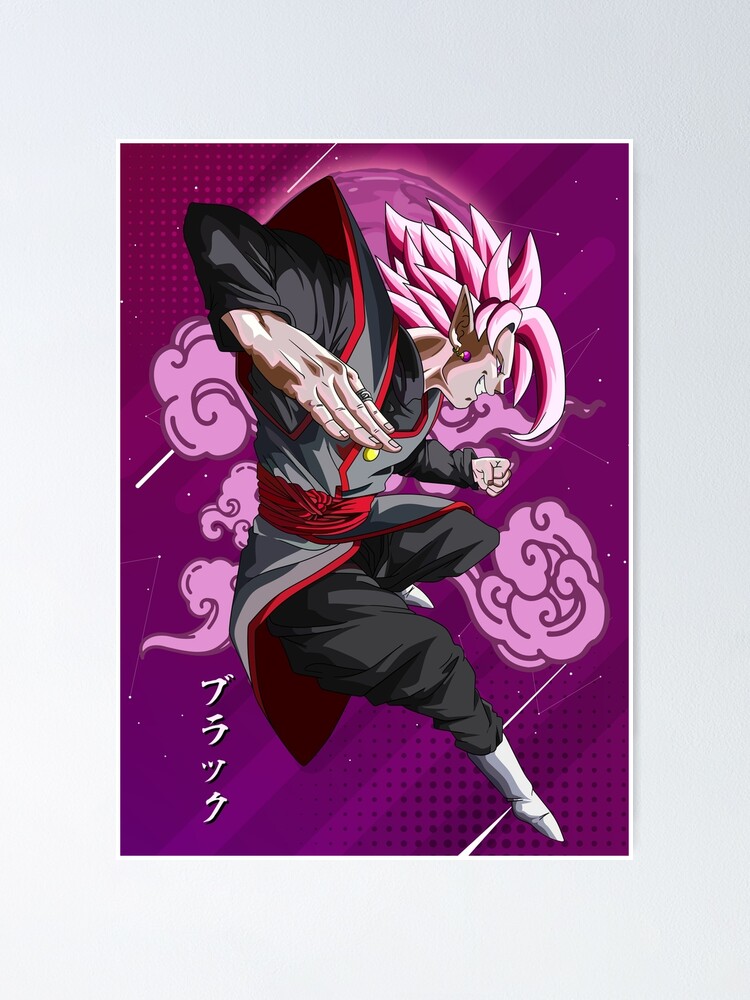 Rose Goku Black Manga Art  Poster for Sale by Tammy1971