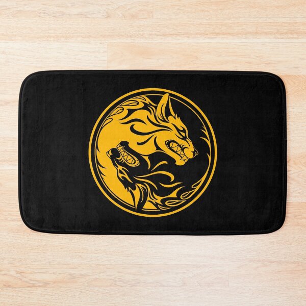 Item preview, Yellow and Black Yin Yang Wolves designed and sold by JeffBartels.