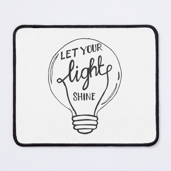 Item preview, Let Your Light Shine! Kind reminder to all of US ❤️ designed and sold by LaylaTheCurly.