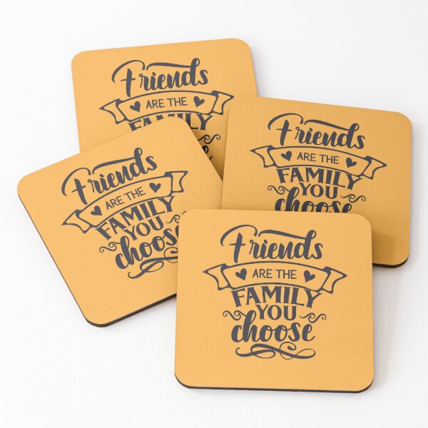 Item preview, friends are the family you choose designed and sold by creativelittleo.